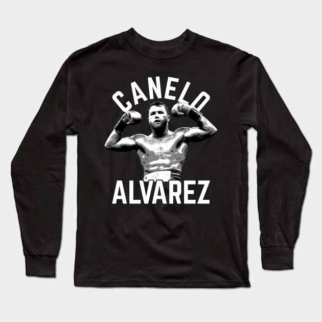 Canelo Alvarez Long Sleeve T-Shirt by MMAMerch